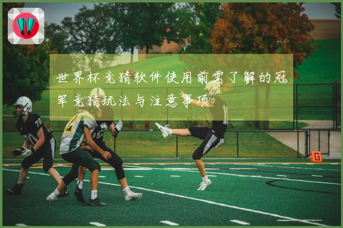 世界杯竞猜软件使用前需了解的冠军竞猜玩法与注意事项