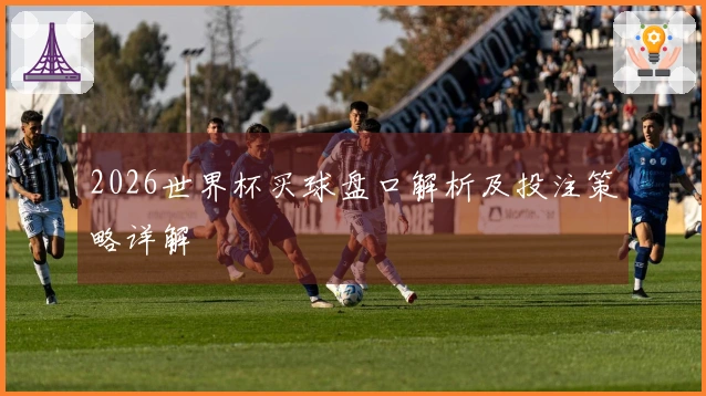2026世界杯买球盘口解析及投注策略详解